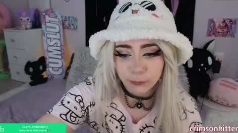 Snapshot of crimsonkitten chatting on March 1, 2025, 4:47 am Crimson Kitten online show from March 1, 2025, 4:47 am