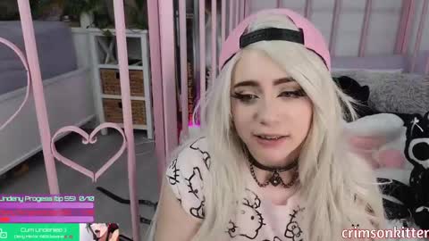 Snapshot of crimsonkitten chatting on March 1, 2025, 10:55 am Crimson Kitten online show from March 1, 2025, 10:55 am