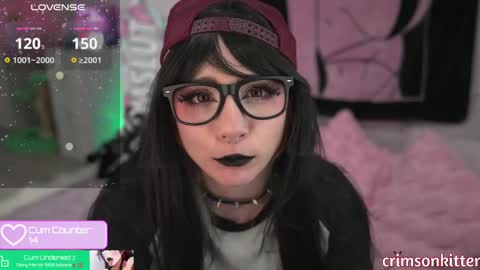 Snapshot of crimsonkitten chatting on March 8, 2025, 10:32 am Crimson Kitten online show from March 8, 2025, 10:32 am