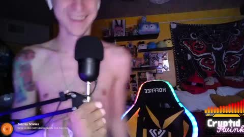 CryptidTwink online show from April 10, 2026, 6:18 am