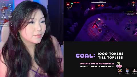 Snapshot of cutecurvyhana chatting on October 14, 2025, 4:19 pm Cute Curvy Hana online show from October 14, 2025, 4:19 pm