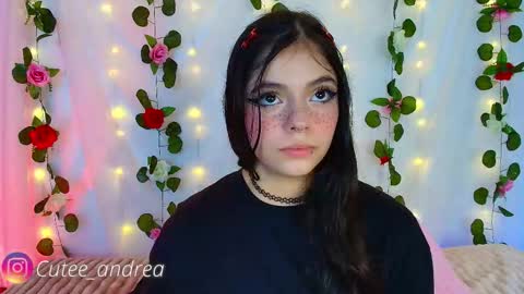 Snapshot of cutee_andrea chatting on October 19, 2025, 1:50 am Andrea 3 online show from October 19, 2025, 1:50 am