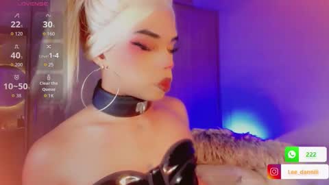 DANNI LEE online show from February 1, 2026, 8:51 pm