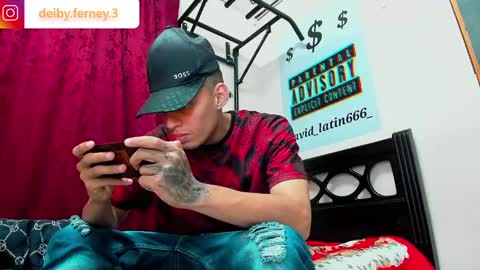 Snapshot of david_latin666_ chatting on February 9, 2025, 11:15 pm David online show from February 9, 2025, 11:15 pm