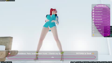 The Goddess online show from March 3, 2026, 8:53 am