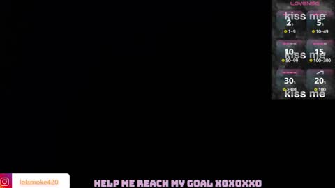 Lola Bdsm and fries online show from April 19, 2026, 3:00 pm