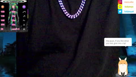 Snapshot of domanarchist chatting on February 8, 2025, 7:49 pm Sullyboyx online show from February 8, 2025, 7:49 pm