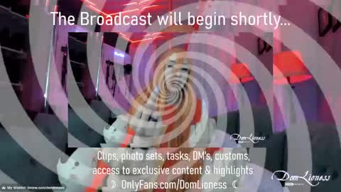 Snapshot of domlioness chatting on March 27, 2026, 11:15 pm DomLioness online show from March 27, 2026, 11:15 pm