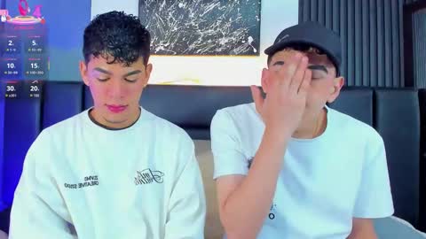 Snapshot of duolust chatting on November 14, 2025, 12:26 pm Thomas and Noah online show from November 14, 2025, 12:26 pm