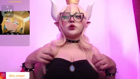 Snapshot of elicecooper chatting on November 9, 2025, 4:11 am Elice Cooper new account online show from November 9, 2025, 4:11 am