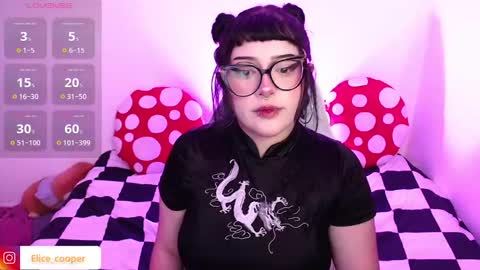 Snapshot of elicecooper chatting on November 10, 2025, 3:38 am Elice Cooper new account online show from November 10, 2025, 3:38 am