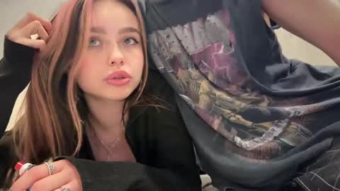 Snapshot of emo_couple666 chatting on February 13, 2025, 7:42 pm Gabriel  Elizabeth online show from February 13, 2025, 7:42 pm