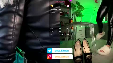 Erika      online show from November 16, 2025, 12:00 pm