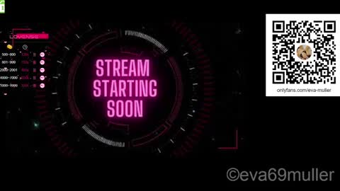 Snapshot of eva69muller chatting on February 24, 2025, 7:30 pm Eva  next show  8pm CEST AMST online show from February 24, 2025, 7:30 pm