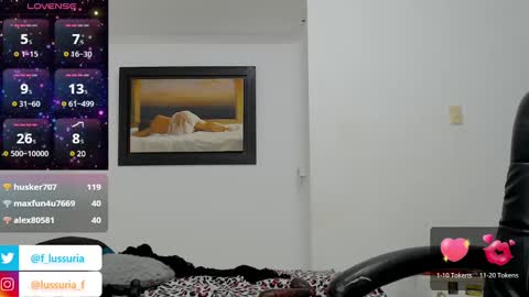 franchesca lussuria online show from January 21, 2025, 12:57 am