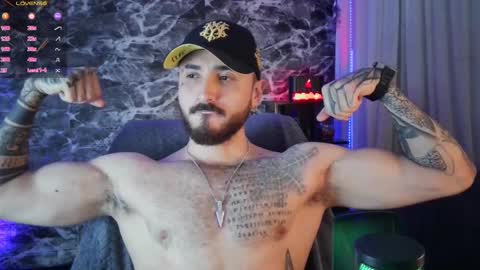 Snapshot of garbel09 chatting on February 14, 2025, 5:19 am Chris  Dont forget to gift me thumb up Its very important to me and makes me happy AF  online show from February 14, 2025, 5:19 am