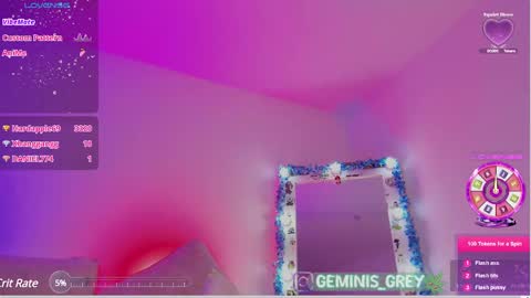 Geminis online show from December 5, 2024, 7:27 am