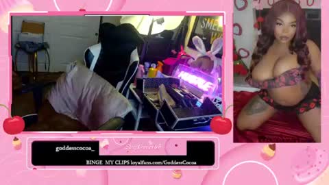 Goddess Cocoa online show from June 14, 2026, 1:36 am
