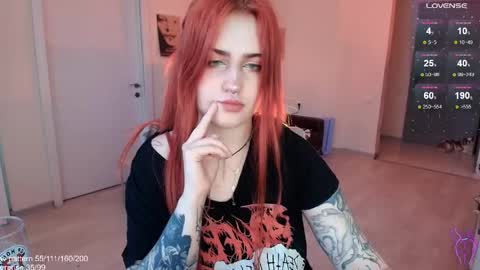 Snapshot of gothkittys chatting on May 1, 2026, 2:43 pm traumfrau Kira angel face devil eyes I SELL A LOT VIDEO IN GALLERY online show from May 1, 2026, 2:43 pm