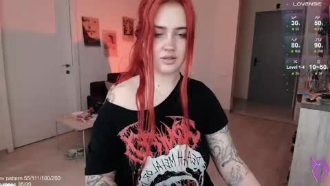 Snapshot of gothkittys chatting on May 6, 2026, 2:44 pm traumfrau Kira angel face devil eyes I SELL A LOT VIDEO IN GALLERY online show from May 6, 2026, 2:44 pm