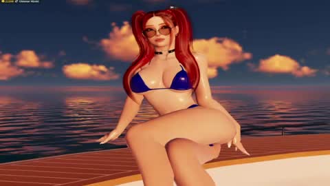 Snapshot of hannah3dx chatting on July 13, 2026, 5:38 pm Hannah online show from July 13, 2026, 5:38 pm