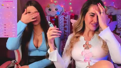 Snapshot of hotty_girls_here chatting on February 15, 2025, 6:12 am Ivanna and Jessica online show from February 15, 2025, 6:12 am