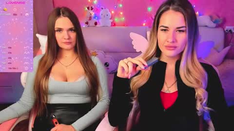 Snapshot of hotty_girls_here chatting on February 17, 2025, 1:10 pm Ivanna and Jessica online show from February 17, 2025, 1:10 pm