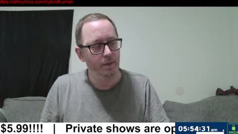 hybridhuman online show from April 30, 2026, 10:54 am