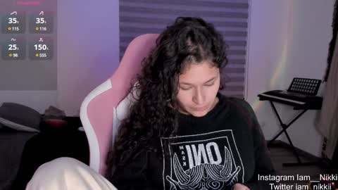 Snapshot of iam_nikki chatting on December 3, 2024, 2:03 am On instagram Imm  NikkiHelp me reach 100 likes online show from December 3, 2024, 2:03 am