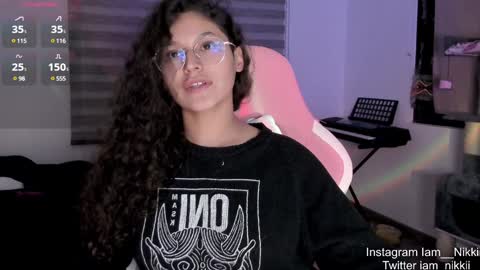 Snapshot of iam_nikki chatting on December 3, 2024, 9:00 am On instagram Imm  NikkiHelp me reach 100 likes online show from December 3, 2024, 9:00 am