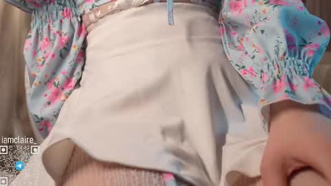 Snapshot of iamclaire_ chatting on February 19, 2025, 4:33 pm Claire online show from February 19, 2025, 4:33 pm