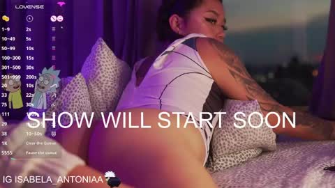 Snapshot of isabela_antonia_ chatting on May 19, 2026, 3:07 pm online show from May 19, 2026, 3:07 pm