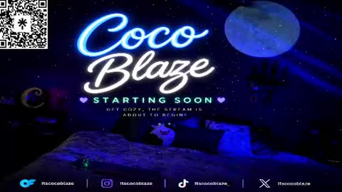 CoCo Blaze online show from June 18, 2026, 2:45 am