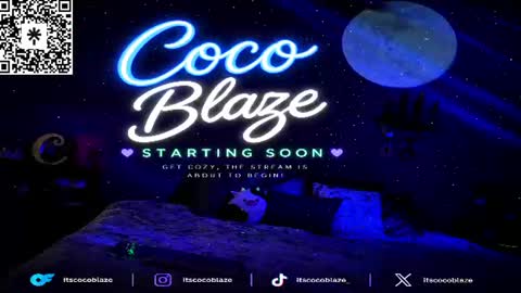 CoCo Blaze online show from June 19, 2026, 4:22 pm