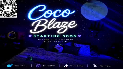 CoCo Blaze online show from June 22, 2026, 9:56 pm