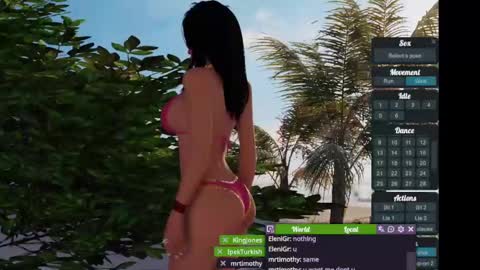 EleniGr online show from March 8, 2025, 7:31 pm