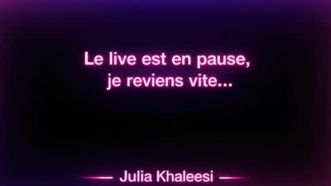 Julia Khaleesii online show from February 22, 2026, 7:12 pm