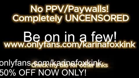 Karina online show from March 16, 2026, 2:06 am