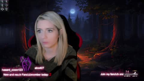 Wolfs Girl online show from December 9, 2024, 7:07 pm