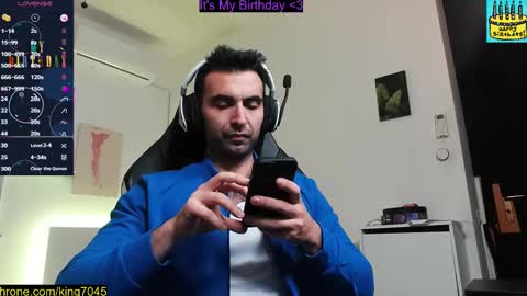 king7045 online show from March 4, 2025, 9:00 pm