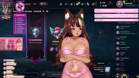 Kittychan online show from February 15, 2026, 4:42 am