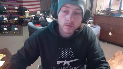 kneesdown321 online show from February 1, 2025, 1:55 am