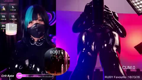 Latex Ruby online show from March 20, 2026, 2:38 am