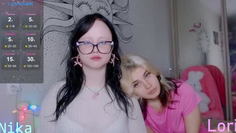 Snapshot of lilhornyprincess chatting on December 15, 2024, 8:25 pm Nika and Lori online show from December 15, 2024, 8:25 pm