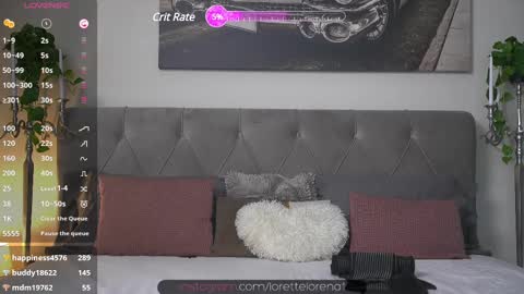 LoretteLorena online show from February 11, 2025, 8:10 pm