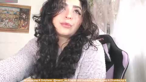 Snapshot of marceline_uu chatting on July 10, 2026, 12:19 pm M A R C I online show from July 10, 2026, 12:19 pm