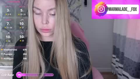Snapshot of marmalade_fox chatting on April 19, 2026, 4:12 am Marmalade Fox online show from April 19, 2026, 4:12 am