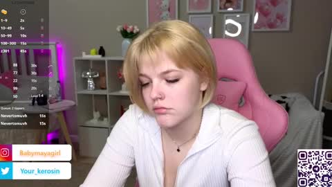 Snapshot of maya_blonde18 chatting on March 12, 2025, 4:19 am Maya online show from March 12, 2025, 4:19 am