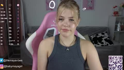 Snapshot of maya_blonde18 chatting on October 1, 2025, 4:07 am Maya online show from October 1, 2025, 4:07 am