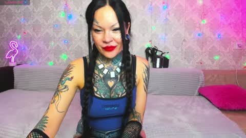 Snapshot of megan_blackmoon chatting on January 31, 2025, 11:03 am Helena Tuman online show from January 31, 2025, 11:03 am